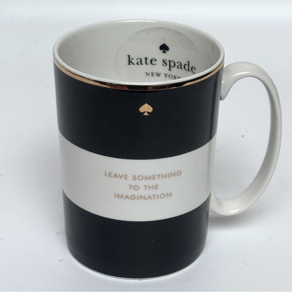 Kate Spade New York x Lenox “Leave Something to the Imagination” Mug - 12oz - Picture 1 of 8